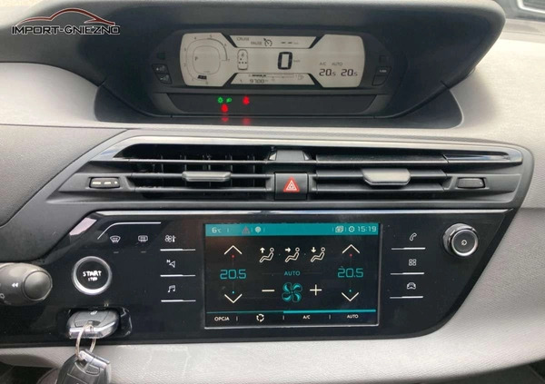 Citroen C4 Picasso cena 39900 przebieg: 179000, rok produkcji 2017 z Żuromin małe 379